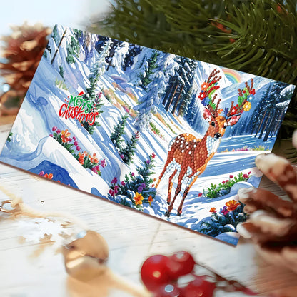 Diamond Painting Weihnachtskarten