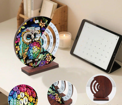 Diamond Painting Bunte Eule