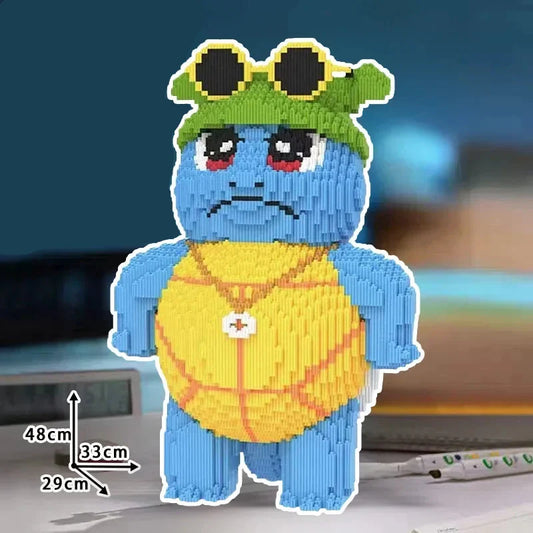 Schildkröte mit Brille Bausteinset
