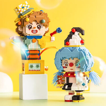 Lustiger Clown Bausteinset