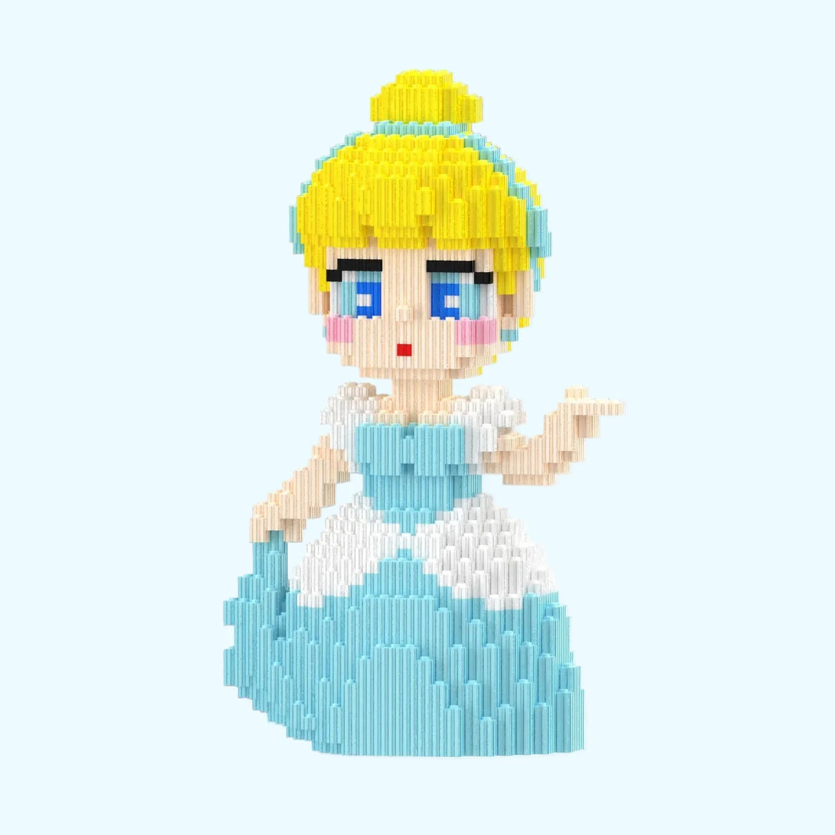 Prinzessin mit Glasschuh Bausteinset