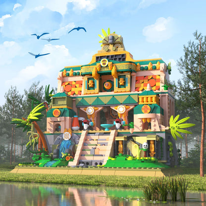 Verlorener Tempel Bausteinset