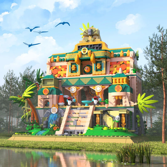 Verlorener Tempel Bausteinset