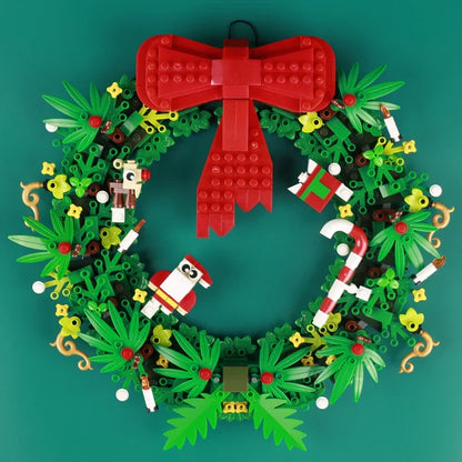 Weihnachtskranz Bausteinset