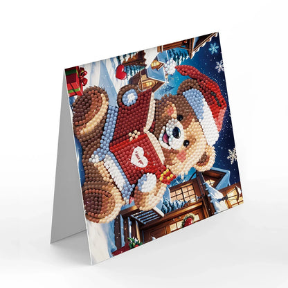 Diamond Painting Weihnachtskarten