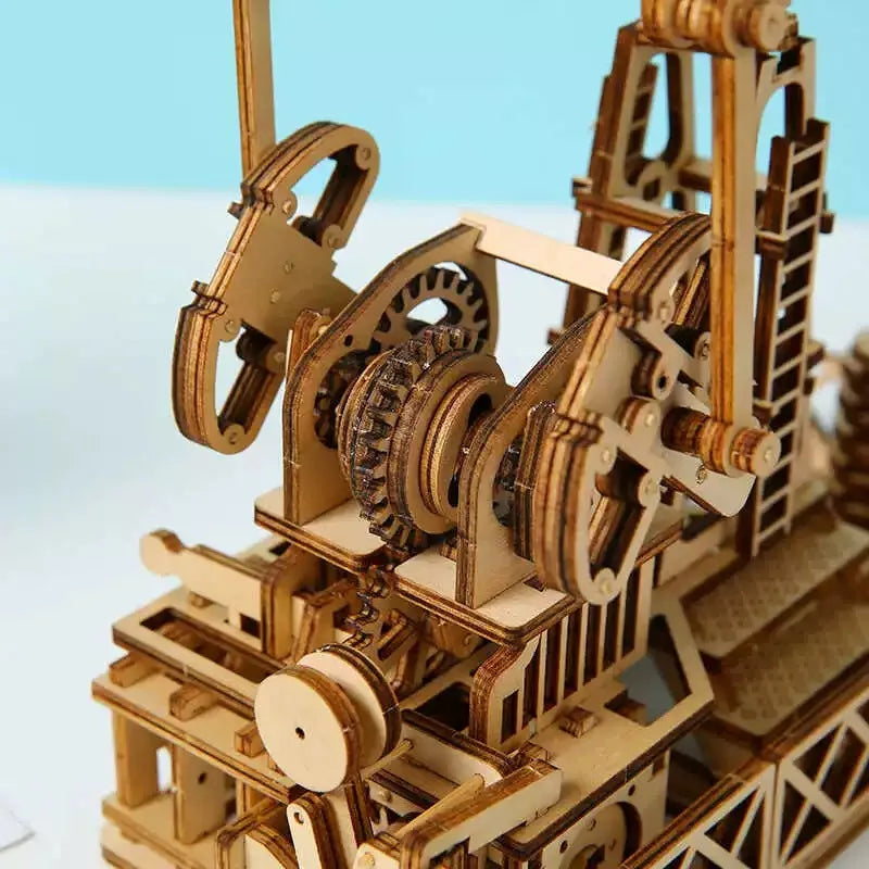 Ölbohrplattform 3D-Holzbausatz
