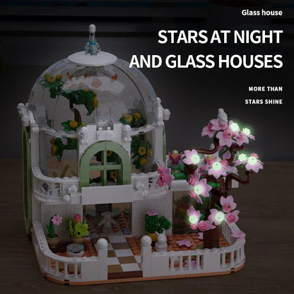 Gläsernes Baumhaus Bausteinset