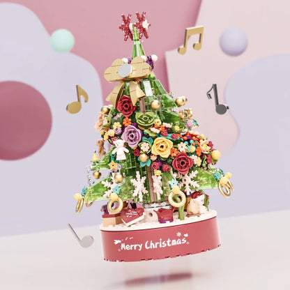 Weihnachtsbaum-Spieluhr Bausteinset