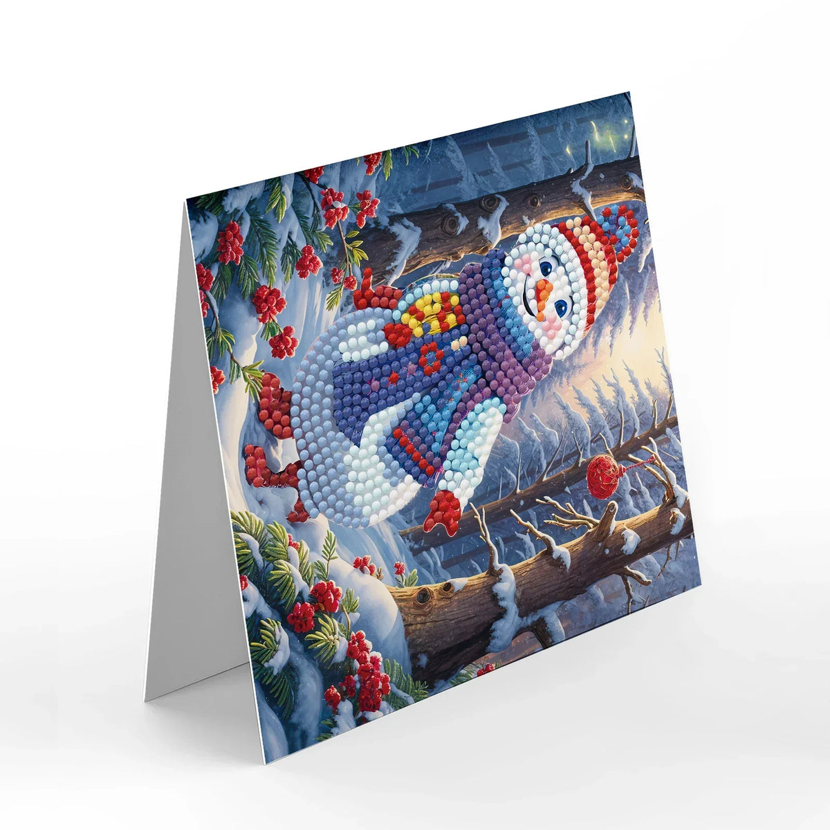 Diamond Painting Weihnachtskarten