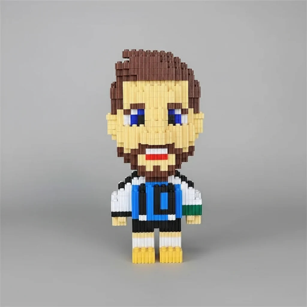 Fußballspieler Bausteinset