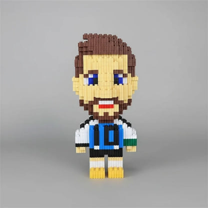 Fußballspieler Bausteinset