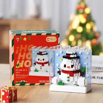 Weihnachtsfiguren in Bauklötze Bausteinset
