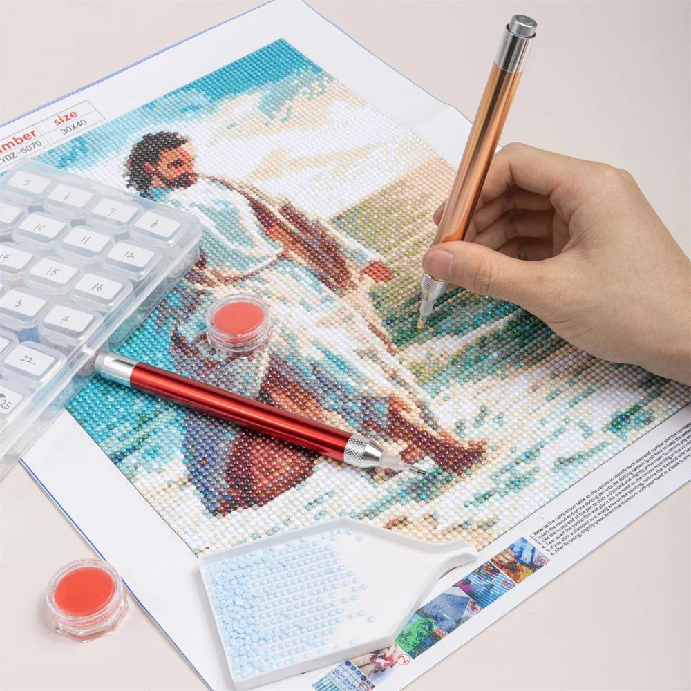 Diamond Painting Leuchtstift mit Box