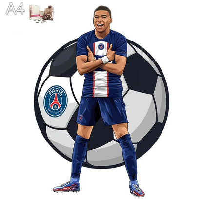 Mbappé PSG Holzpuzzle