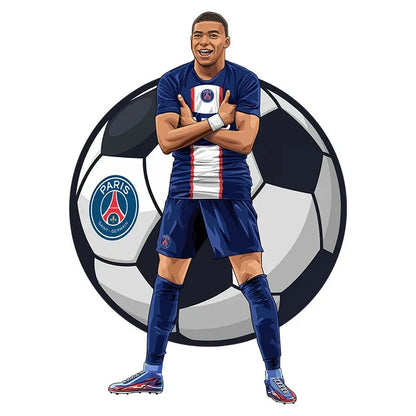 Mbappé PSG Holzpuzzle