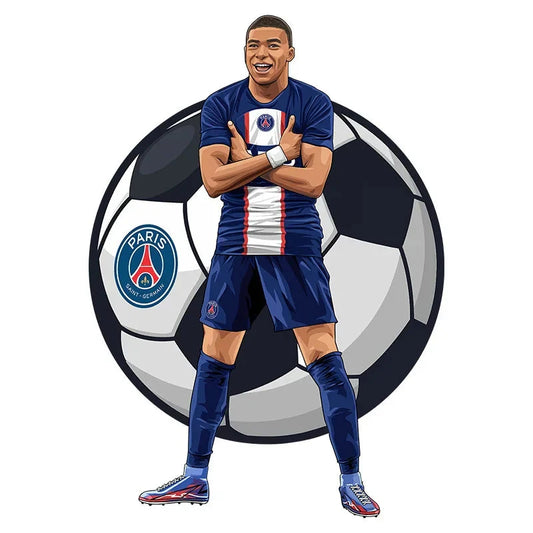 Mbappé PSG Holzpuzzle