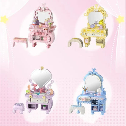 Schminktisch Bausteinset