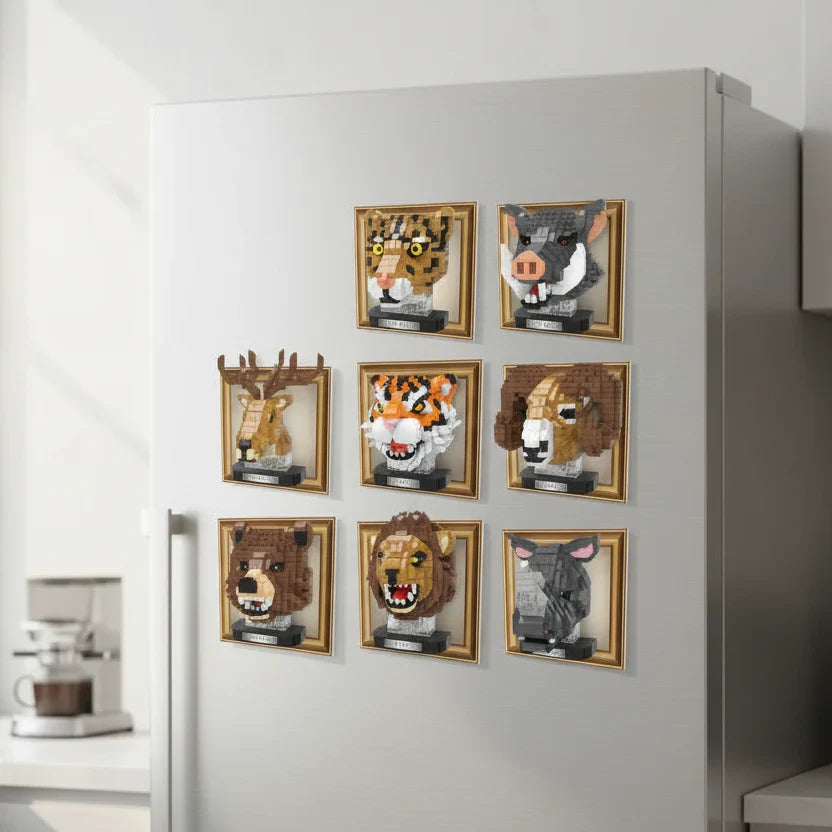 Mini 3D Bild Löwe Bausteinset