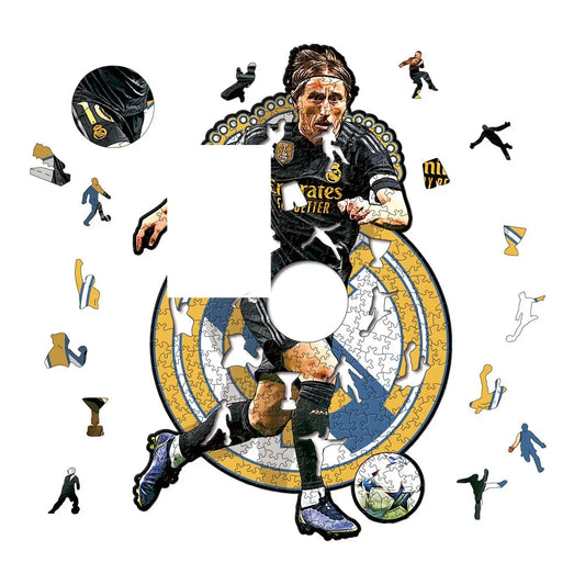 Luka Modrić Holzpuzzle