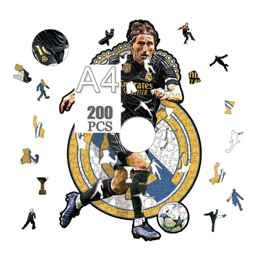 Luka Modrić Holzpuzzle