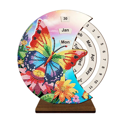 Diamond Painting Regenbogen-Schmetterling