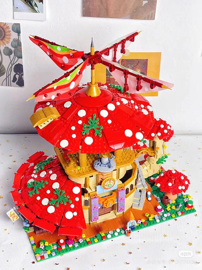 Pilzhaus Bausteinset