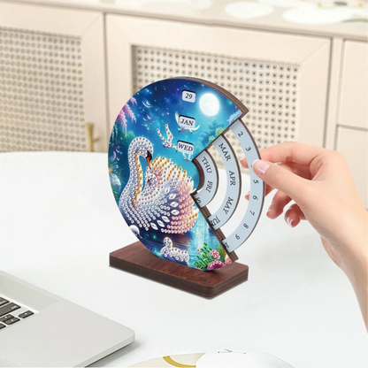 Diamond Painting Schwan