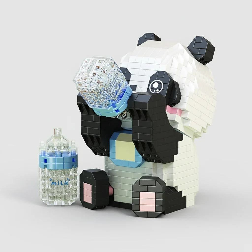 Baby panda Bausteinset