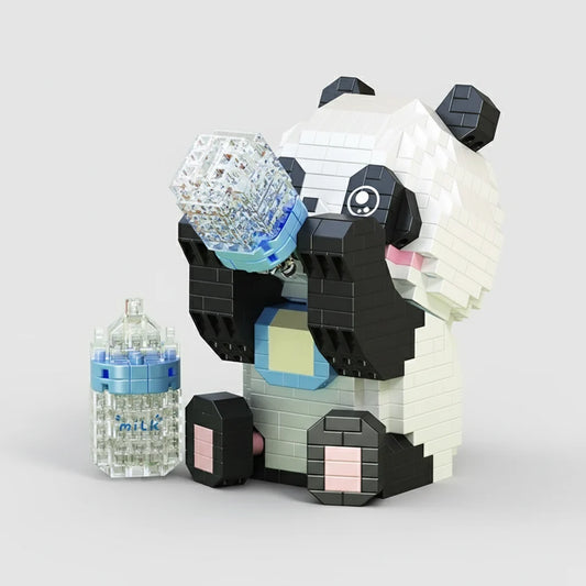 Baby panda Bausteinset