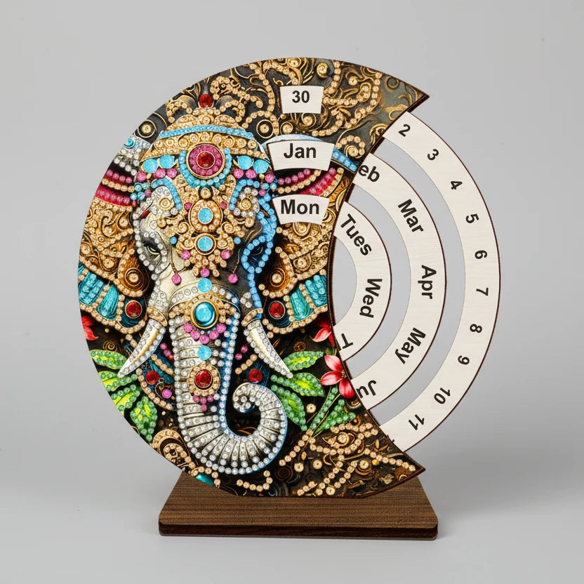 Diamond Painting Elefant