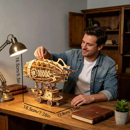 Luftschiff 3D-Holzbausatz