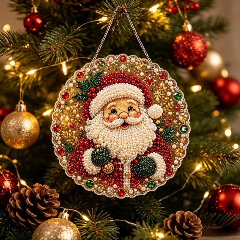 Diamond Painting Weihnachtsanhänger