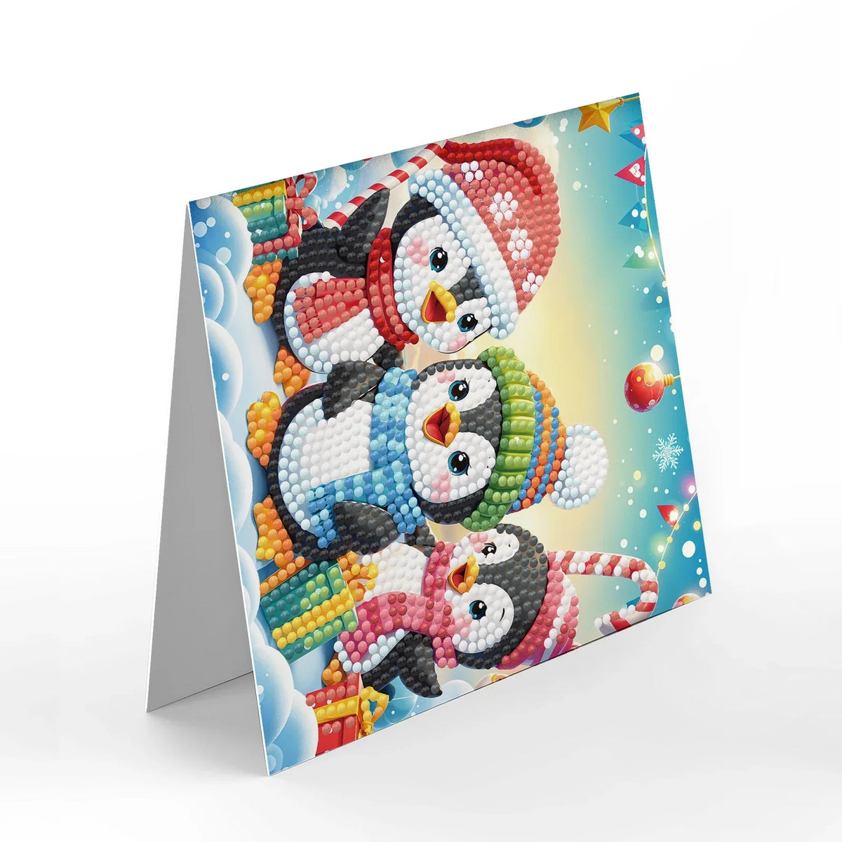 Diamond Painting Weihnachtskarten