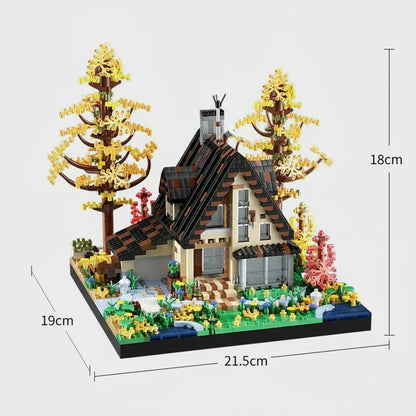 Wunderschönes Baumhaus Bausteinset
