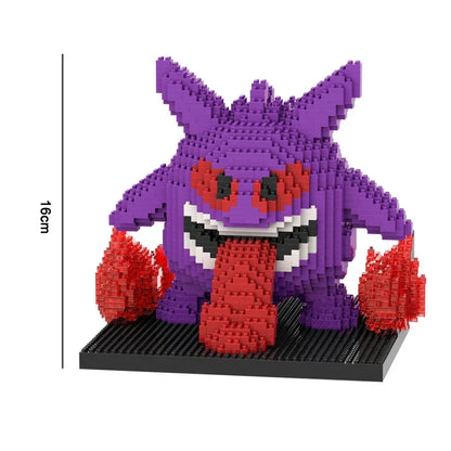 Lila Monster Bausteinset