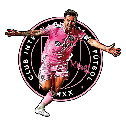Messi Inter Miami Heimtrikot Holzpuzzle