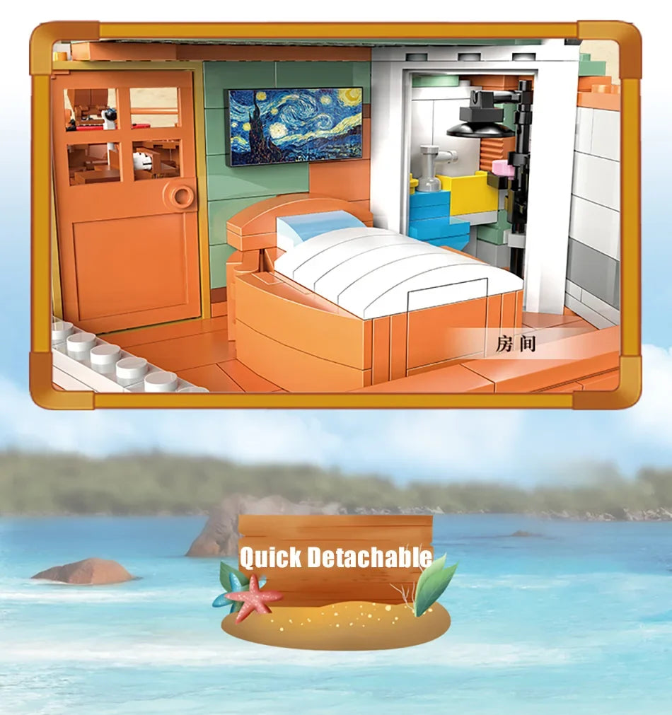 Hafenhotel Bausteinset