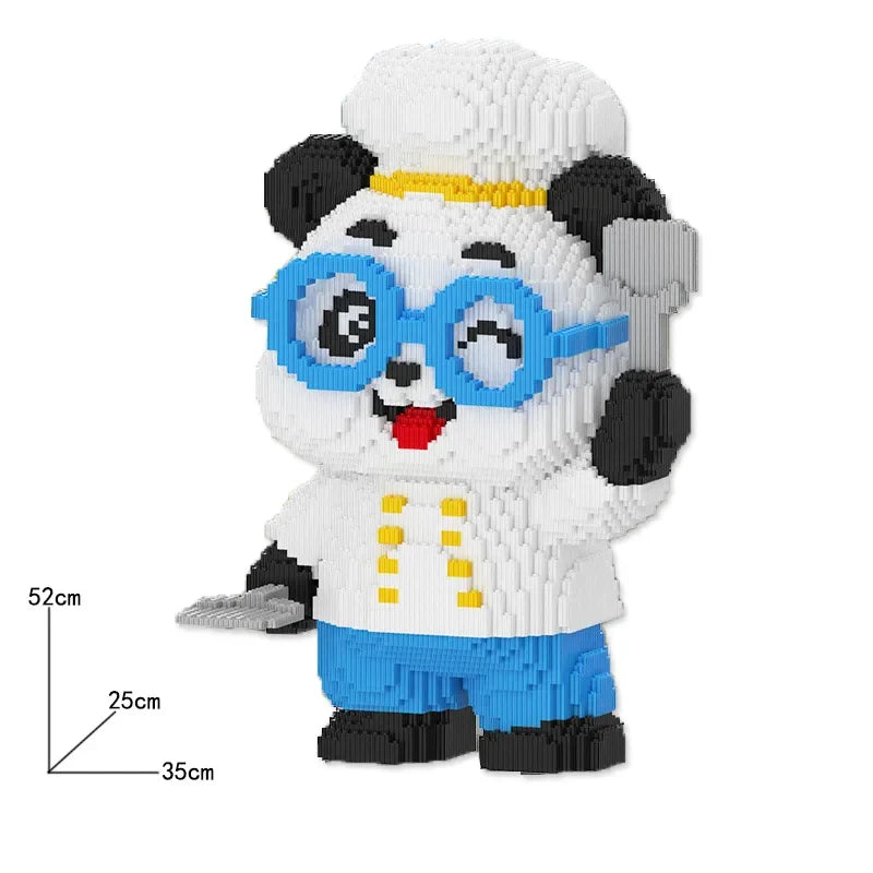 Bäcker-Panda Bausteinset