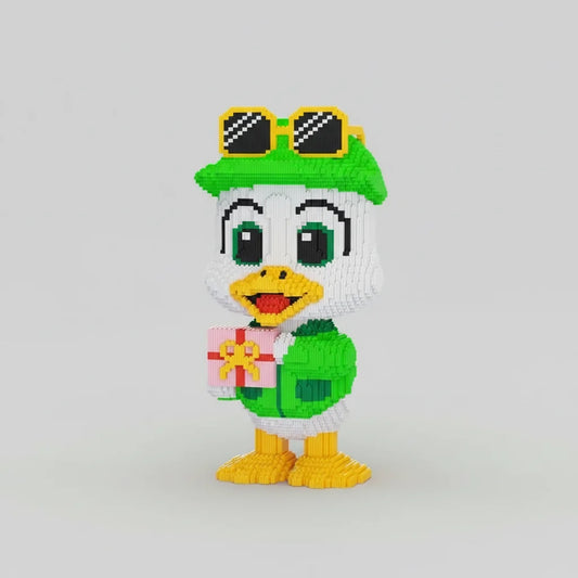 MEGA Ente mit Geschenk Bausteinset