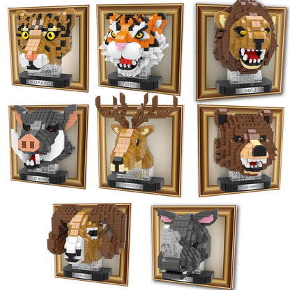 Mini 3D Bild Nashorn Bausteinset