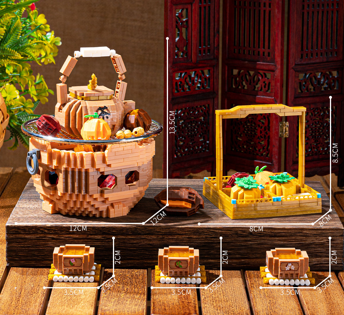 Mini-BBQ Bausteinset