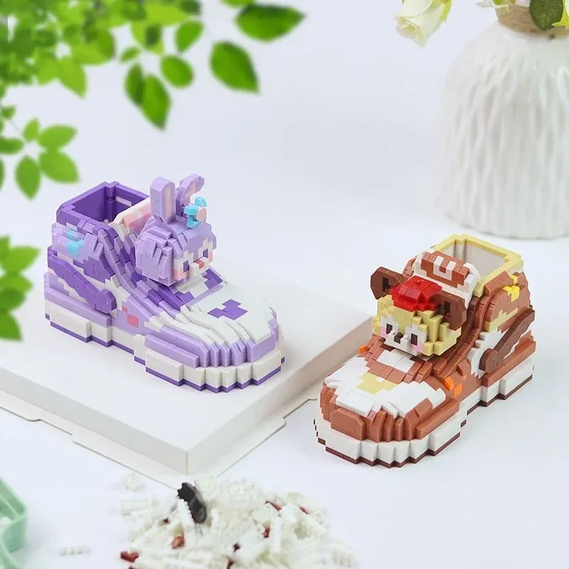 Schuh Stiftehalter Bausteinset