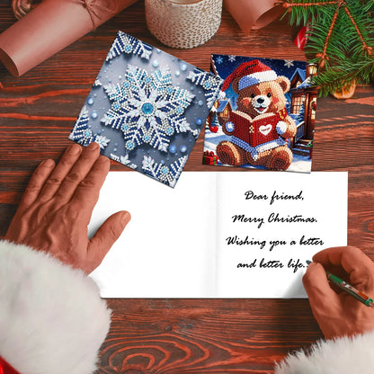 Diamond Painting Weihnachtskarten