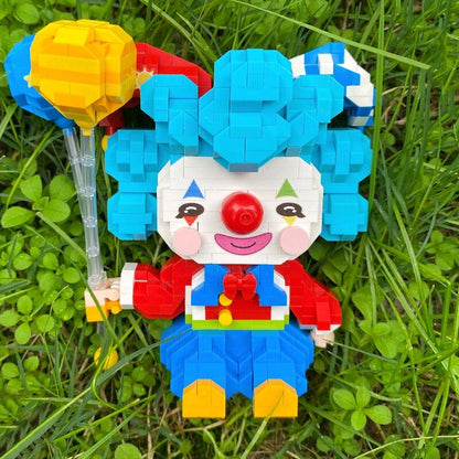 Lustiger Clown Bausteinset