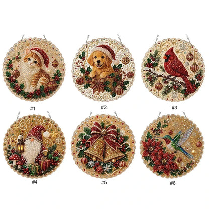 Diamond Painting Weihnachtsanhänger