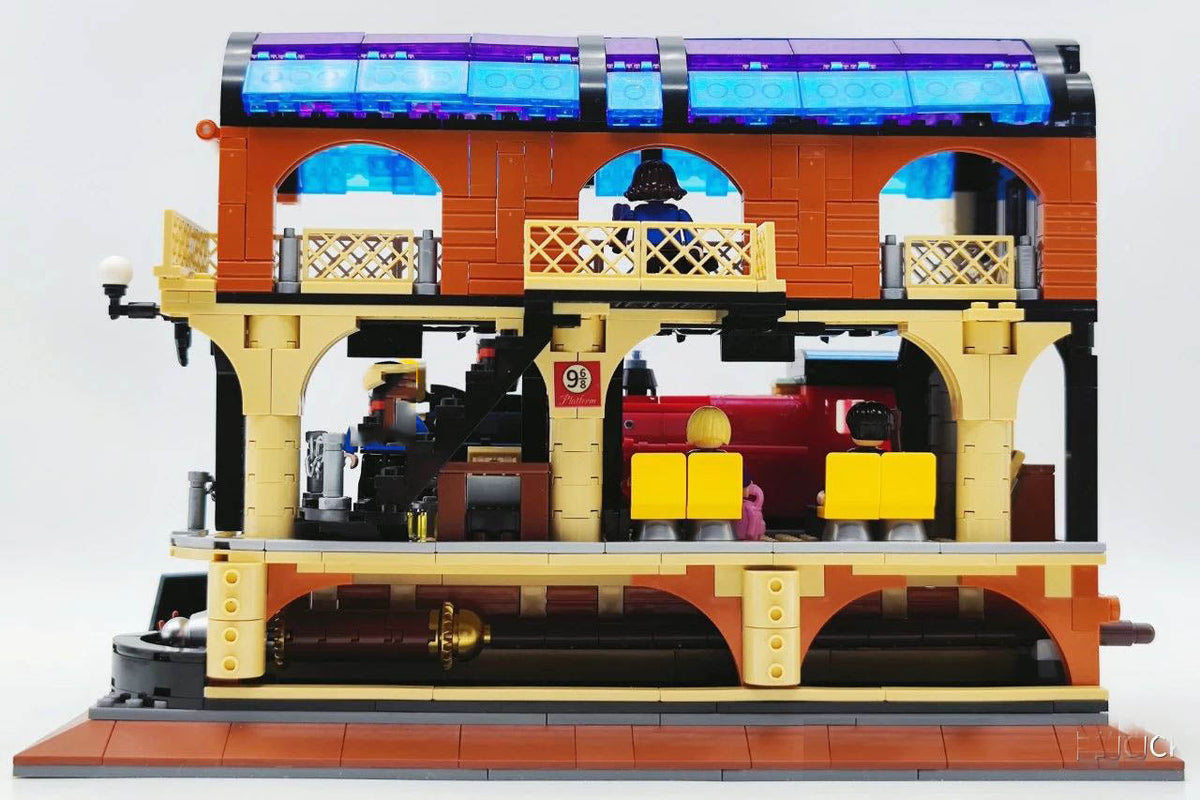 Station Trein Bausteinset