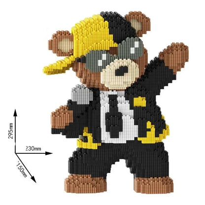 Kuschelbär-Rockstar Bausteinset