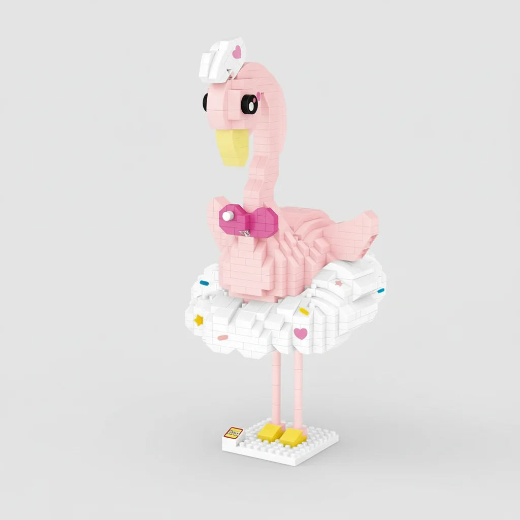 Ballett Flamingo Bausteinset