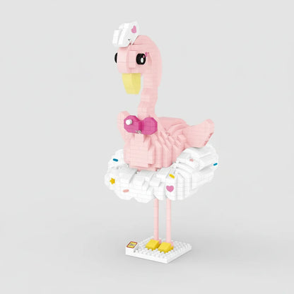 Ballett Flamingo Bausteinset