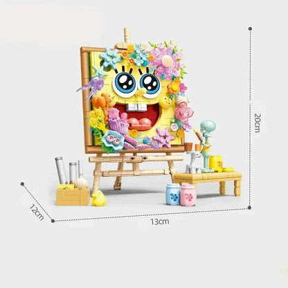 3D-Malerei Schwamm Bausteinset